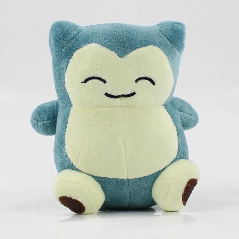 

10pcs/lot 15-20cm Snorlax Animal Plush Peluche Soft Stuffed Toy Birthday Gift for Children 15-20cm