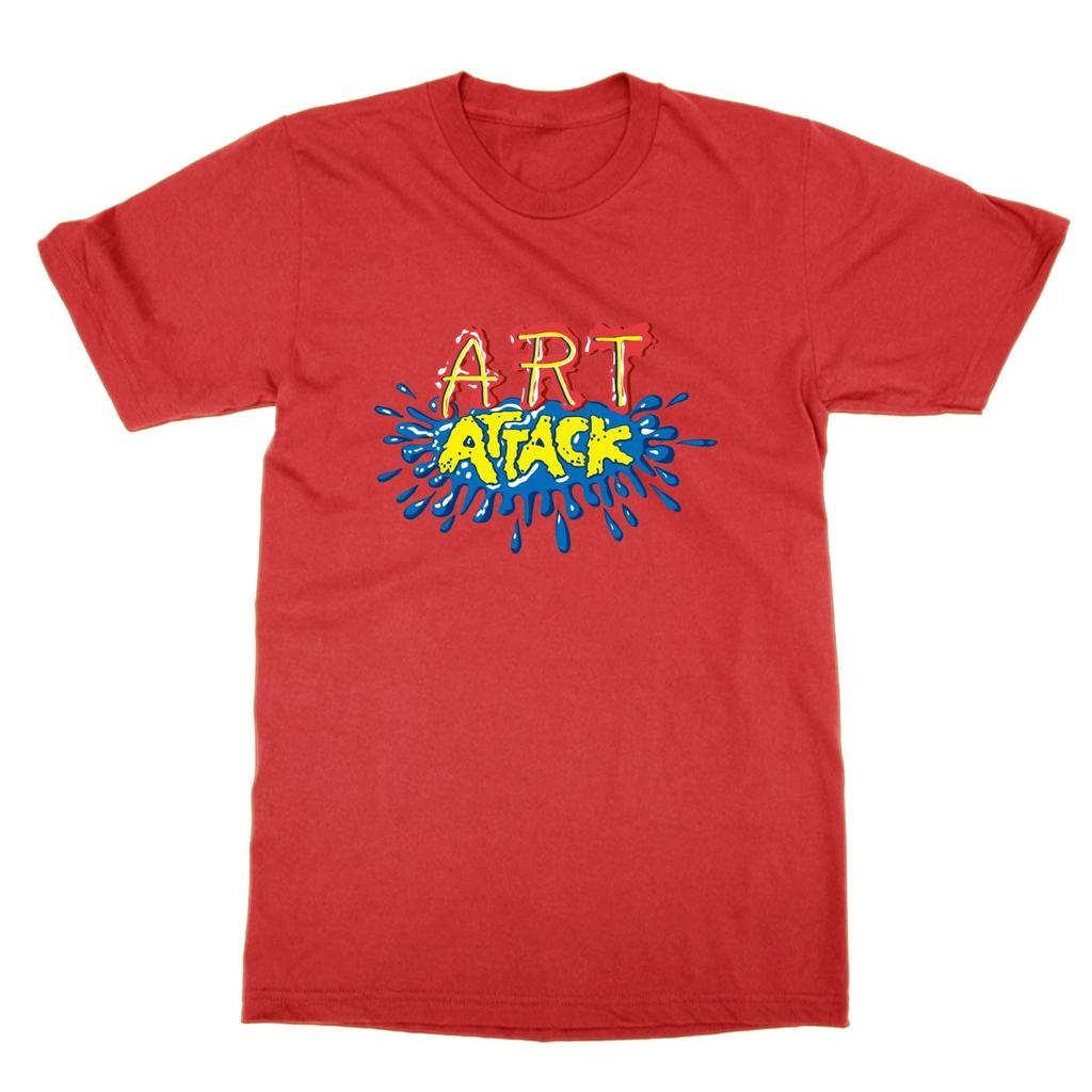 Art Attack T-Shirt Retro 90er Nostalgie Fernsehsendung