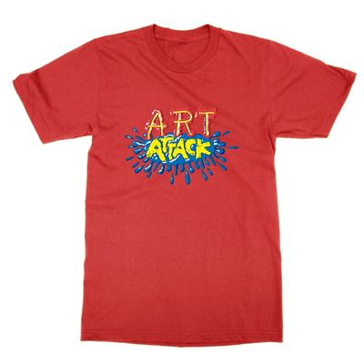 Art Attack T-Shirt Retro 90er Nostalgie Fernsehsendung