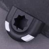 Half-Circle Base With Screws Durable Boat Canoe Kayak Fishing Rod Holder Mount Base Nylon Tackle Boat Supplies