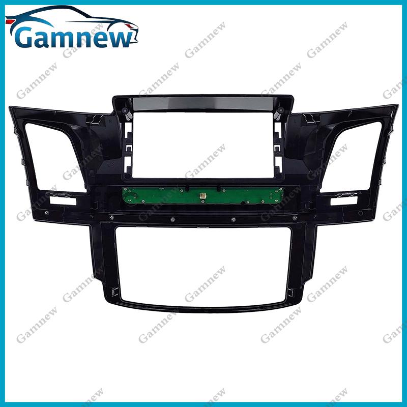 12.3 Inch Car Frame Fascia Adapter Android Radio Dash Fitting Panel Kit For Toyota Hilux Fortuner 2005-2014