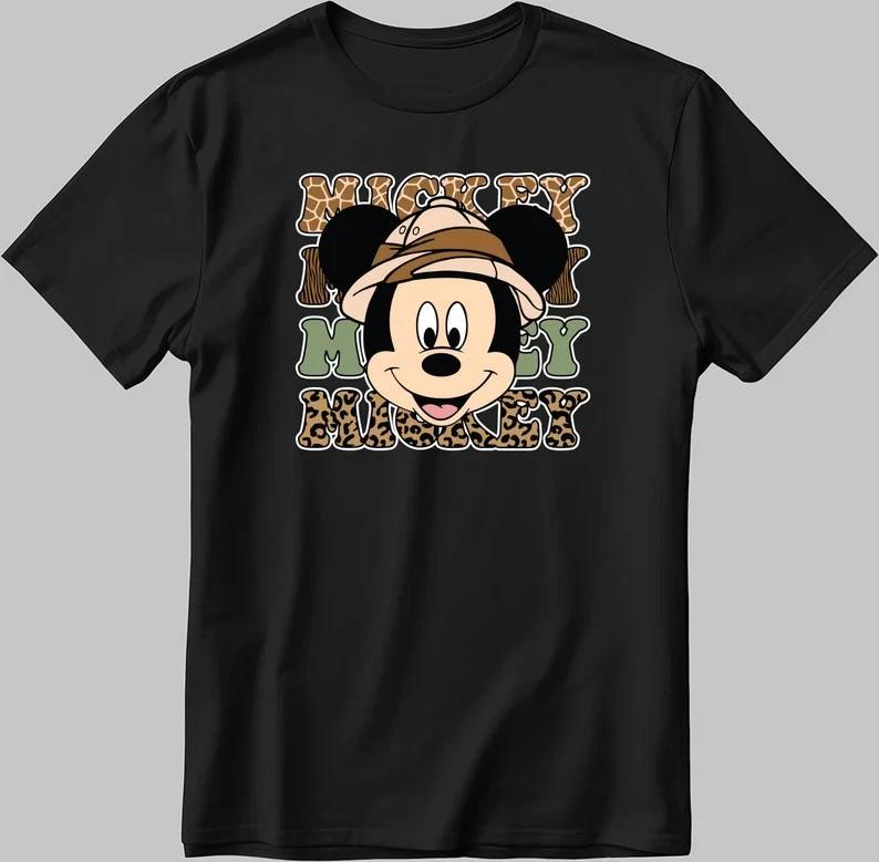 Mickey Mousee Black T Shirt S