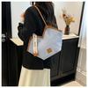 Retro fashion tote bag women 2025 new commuting large capacity shoulder bag trendy casual underarm bag women