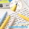 M&G K6701 NO One Gel Pen,0.5mm Fine Point Stress Relief Dual Ball&Micro-Gravity Design for Smooth Writing School Office Supplies