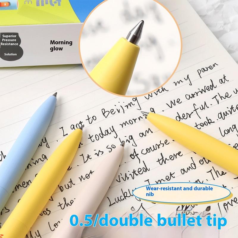 M&G K6701 NO One Gel Pen,0.5mm Fine Point Stress Relief Dual Ball&Micro-Gravity Design for Smooth Writing School Office Supplies