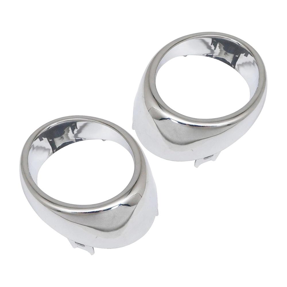 Pair Front Bumper Fog Light Bezel Trim LH/RH for INFINITI G25/G37 Sport