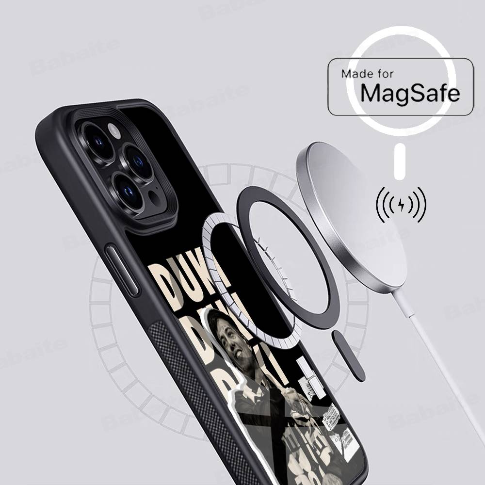 Fashion Rapper DUKI Magnetic Wireless For Phone Case For IPhone 17 16 15 14 13 12 11 Pro Max Plus Mag Phone Cover