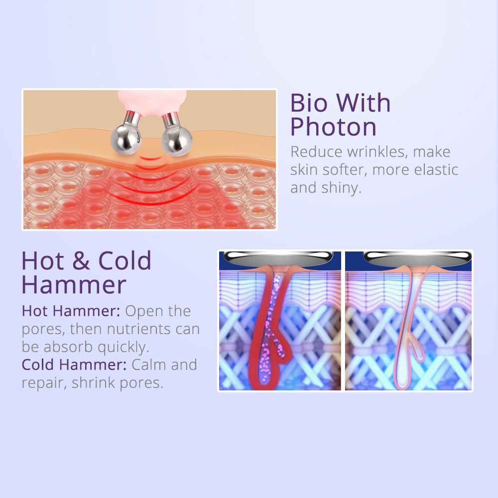 Ultrasonic 40K Cavitation RF Vacuum Weight Loss Photon Microcurrent Laser Shaping Machine