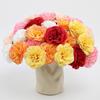 1pc Silk Artificial Carnation Flowers DIY Floral Realistic Simulation Flowers Soft Artificial Flowers Mother's Day Gift