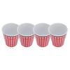 4Pcs/Set Imitation Porcelain Beverage Mug Originality Melamine Cup for Student School Home