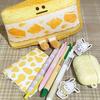1pcs Cartoon Cute Sandwich Pencil Case Pen Holder Plush Bread Pencil Bag Funny Creative Kawaii Pencil Cases Student Stationery