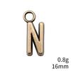 Valentine's Day Charms For Jewelry Alphabet Tag Letters Charms Pendant Cheap Things Woman Pendant