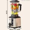 Vysoce výkonný multifunkční mixér: Smoothie maker, výrobník sójového mléka a mixér s velkou kapacitou