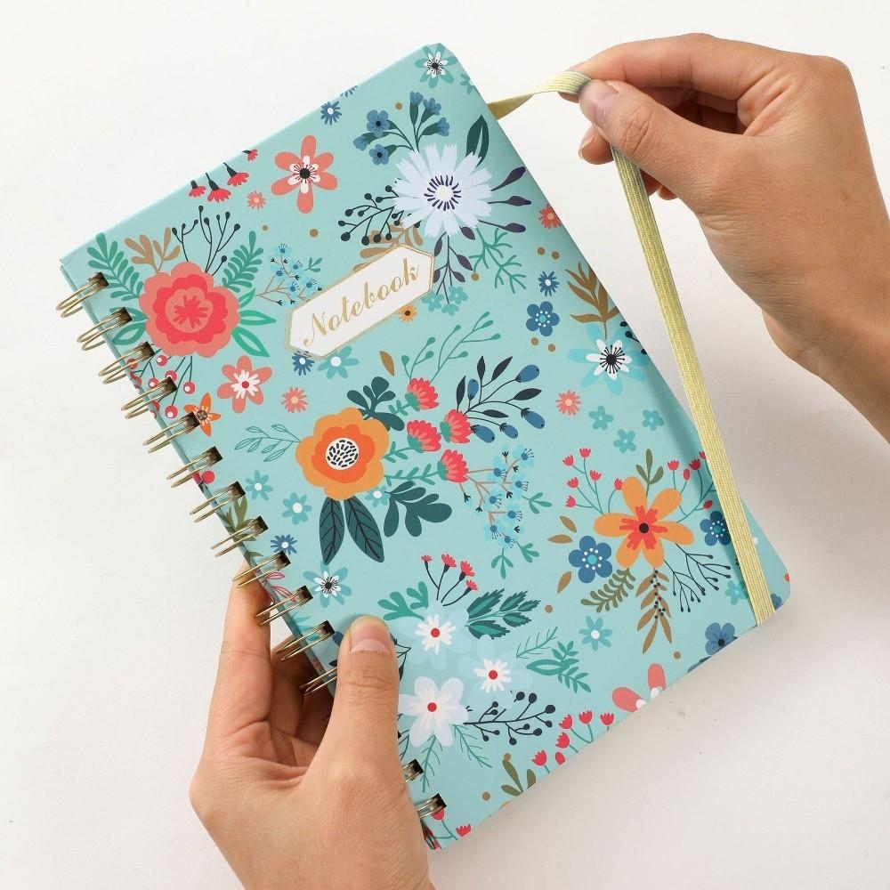 160 Pages Hardcover Spiral Diary A5 Artfan Notebook Journal Spiral Notebook  Office School Supplies