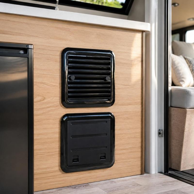 Motorhome Vent Debris Barrier Ventilation Outlet Grille, Removable Cover for Parking and Maintenance Tasks