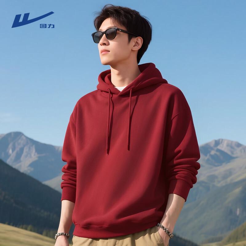 Warrior Men's Hooded Cotton Blend Sweatshirt