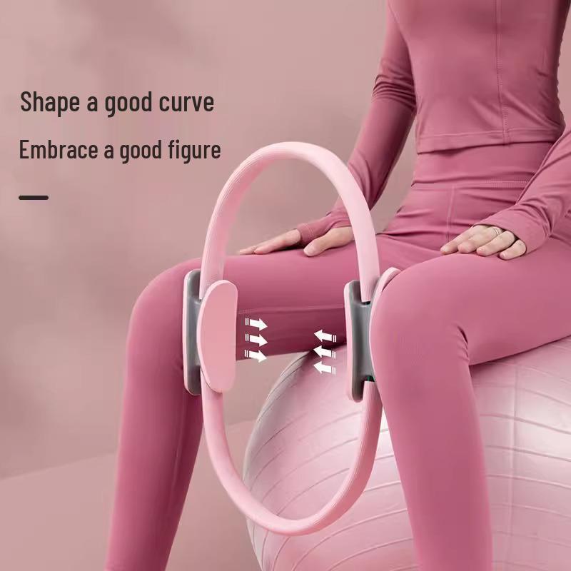 Magic Resistance Pilates & Yoga Ring: Lower Limb Muscle Trainer for Home Fitness, Ideal for Middle-aged and Elderly Leg Workouts