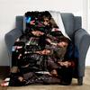 Group Shot Flannel Blanket Throw Blanket Soft Warm Sofa Bed Camping Car Home Decor Unique Christmas Gift C930641