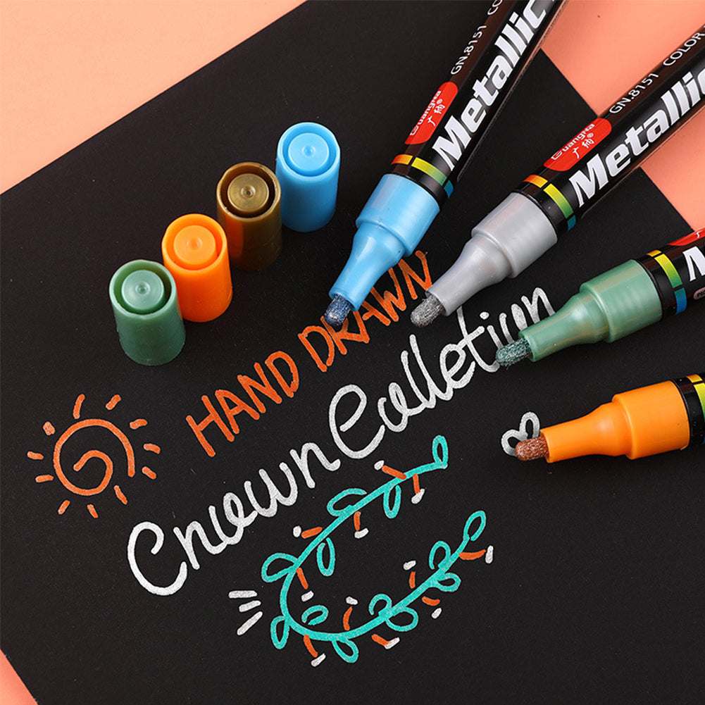 Bil Däck Färgmarkör Repreparationspenna Auto Bättringsfärgpenna Däckmönster Gummi Fyllmedel Borttagare Fordon Klar Repfix Vård