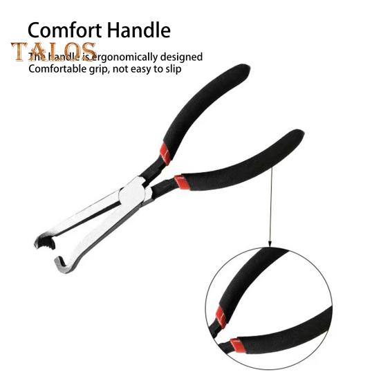 1 Paar elektrische Trennzange mit ergonomischem, rutschfestem Griff, Zange für Kraftstoffleitungen, Benzinklemmen, Rohrzange, Zange für elektrische Anschlüsse