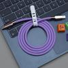 240W Pd3.1 Liquid Silicone Usb C Type-C Fast Charging Cable 15 16 17 S23 S24 S25