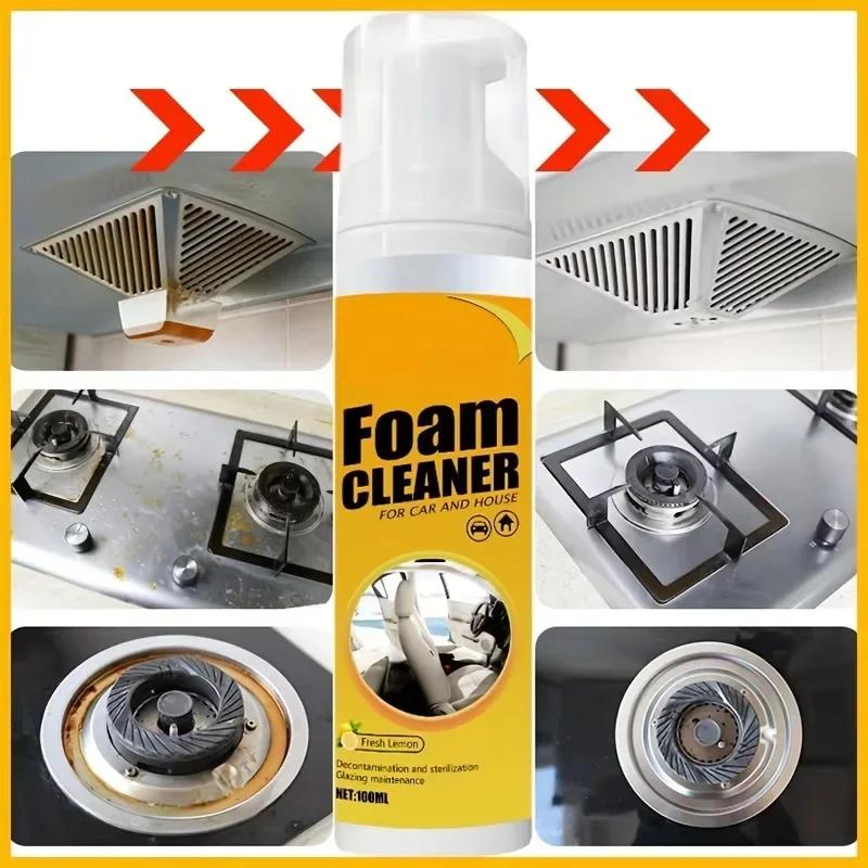 Car interior cleaning agent, special car wash solution, leather ceiling multi-function foam cleaning artifact Accessories