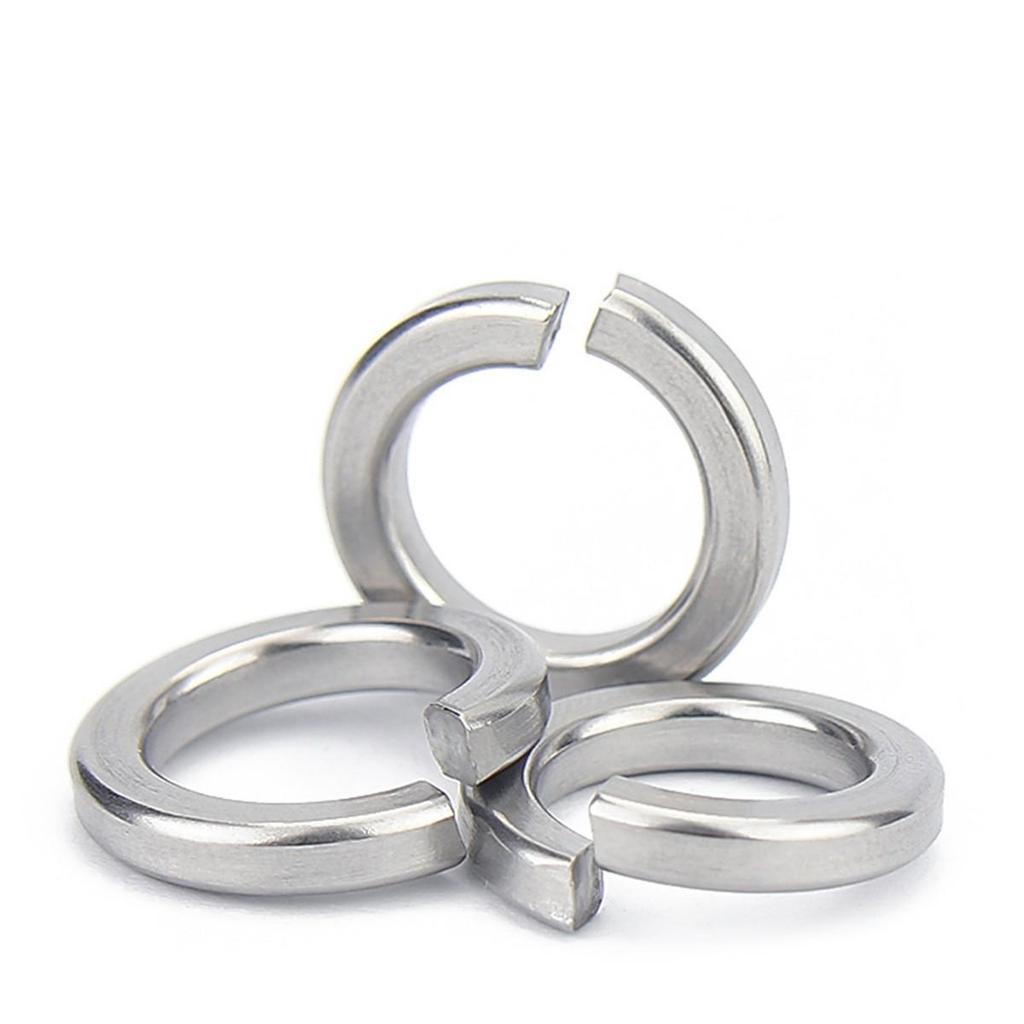 316 Stainless Steel Spring Washers, M1.6-M30, GB93, Bulk Pack