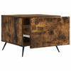 Coffee Table Smoked Oak 49 X 50 X 40 Cm Wood Based Material