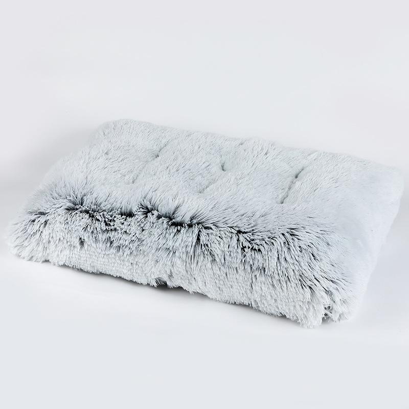 Doghouse Thickened Warm Plush Dog Bed Cat Dog Kennel Cushion Sleeping Cushion Pet Supplies