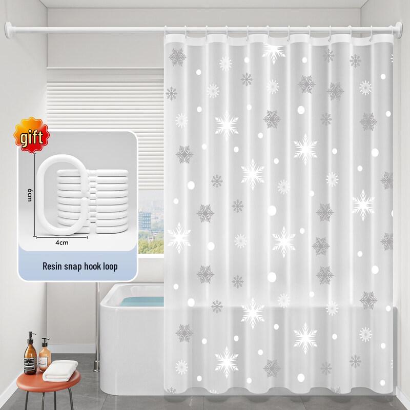 

LIEI Waterproof Anti-Mildew Shower Curtain