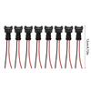 8PCS Automotive EV1 Wiring Harness Connector Corrosion Resistant OBD1 Fuel Injectors Plugs Quick Fixing for  