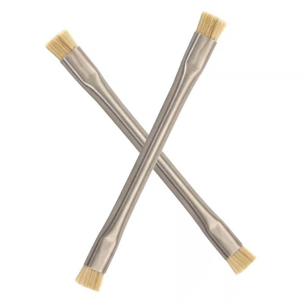 2Pcs Short Bristle Anti-static Brush Double Head Phone Tablet Repair Tool Phone Accessories