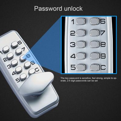Mechanical Password Lock Waterproof Fireproof Zinc Alloy Intelligent Keyless Coded Lock Set for Home Office