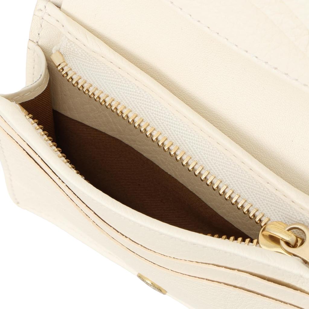 Bifold Wallet SSW014 PV0001 KLEINE GELDBÖRSE OLIVETA BIANCO LATTE [Il Bizonte] Damen [Artikel]