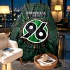 Hannover 96 Football Print Blanket - Soft & Comfortable, for Bedroom, Travel, Sofa, Home Decoration - Birthday Christmas Gift for Friend