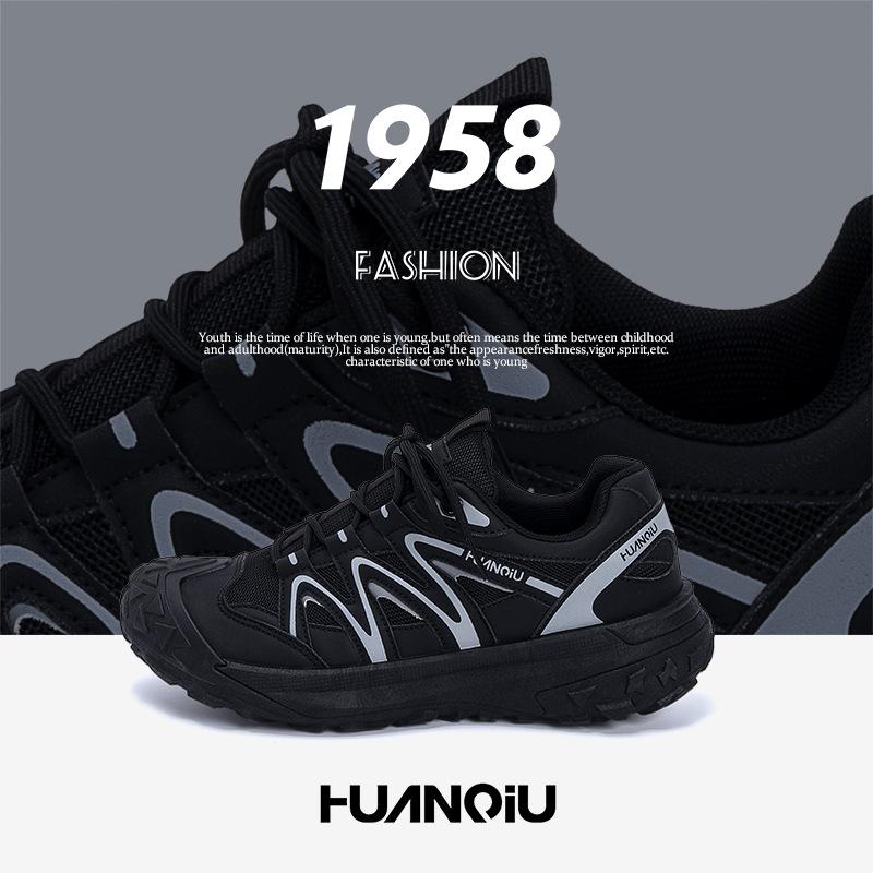 Global Outdoor Hiking Shoes Men's ZHQ-ZL9020 Summer Versatile Casual Running Shoes Mesh Breathable Sneakers