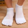 1 Pair Socks Sports Hot Selling Mens 5 Toe Socks Cotton Breathable Finger Sports Socks