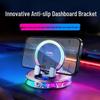 360° RGB Dashboard Phone Mount with Non-Slip Adhesive