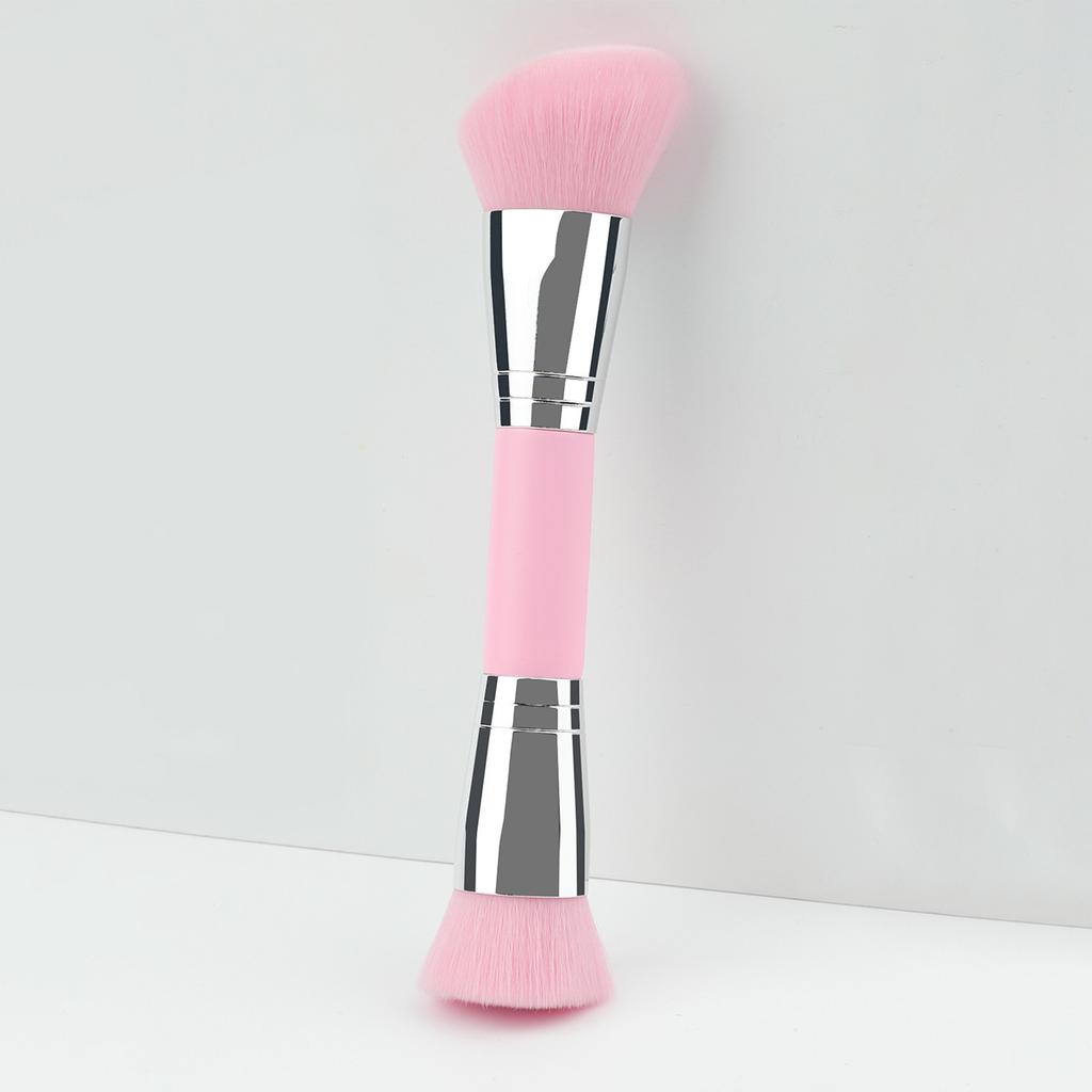 Double head makeup brush, oblique head foundation brush, round foundation brush, contour brush, flat head foundation brush, single brush.