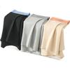 THREEGUN [Impression Series] Men's Underwear, Men's Boxer Briefs, Pure Cotton 7A Antibacterial Seamless Shorts, Fashionable Color-Block Style