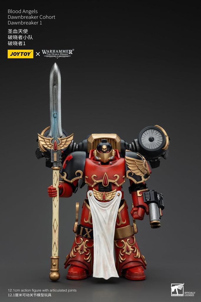 JOYTOY Warhammer Blood Angels Dawnbreaker Cohort Dawnbreaker 1 Scale Action Figure 40,000 1/18 (Assembled)