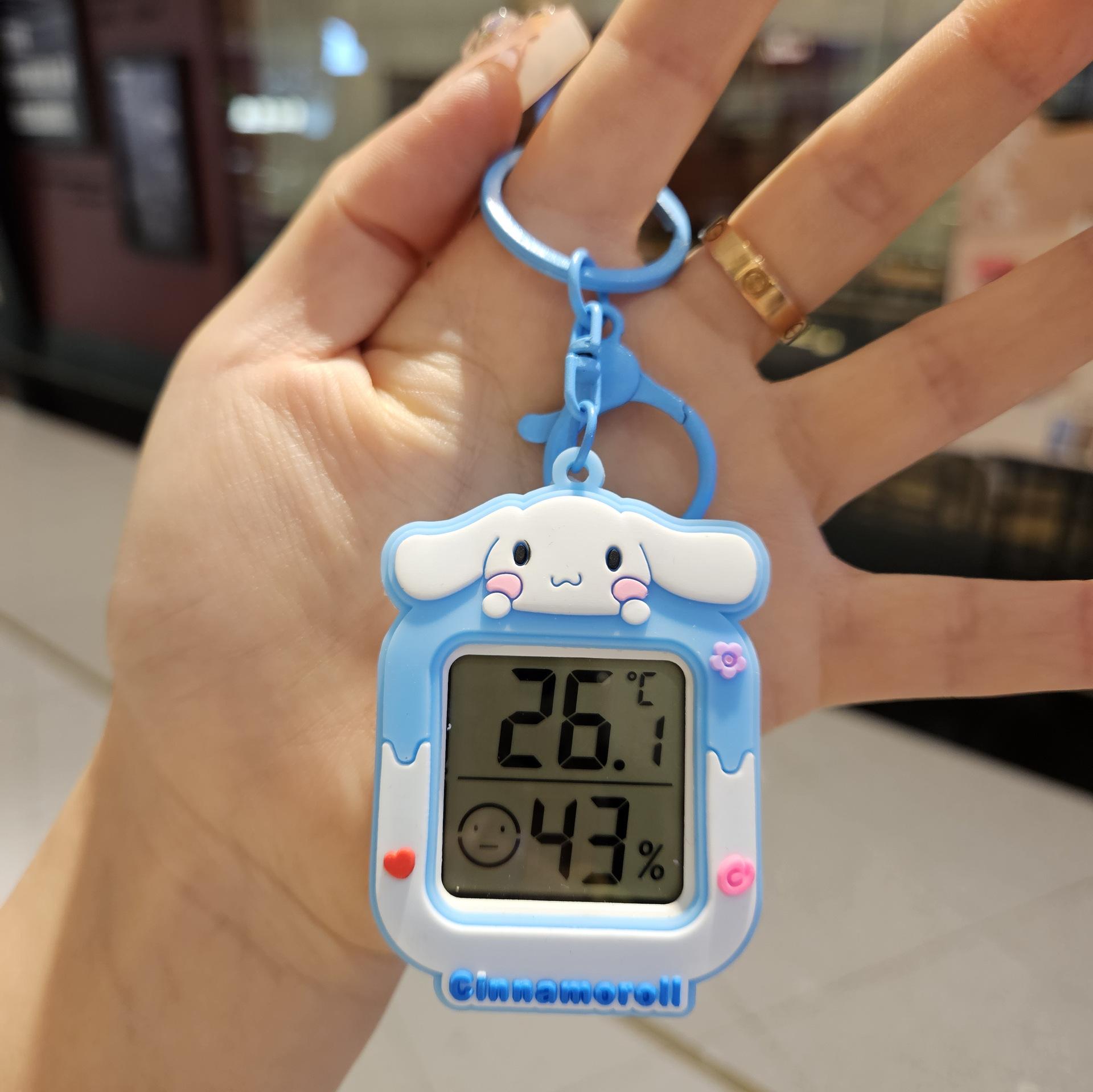 

Cartoon Multifunctional Kitchen Timer Pendant Regular Timer Student Keychain School Bag Pendant 9.7*7cm