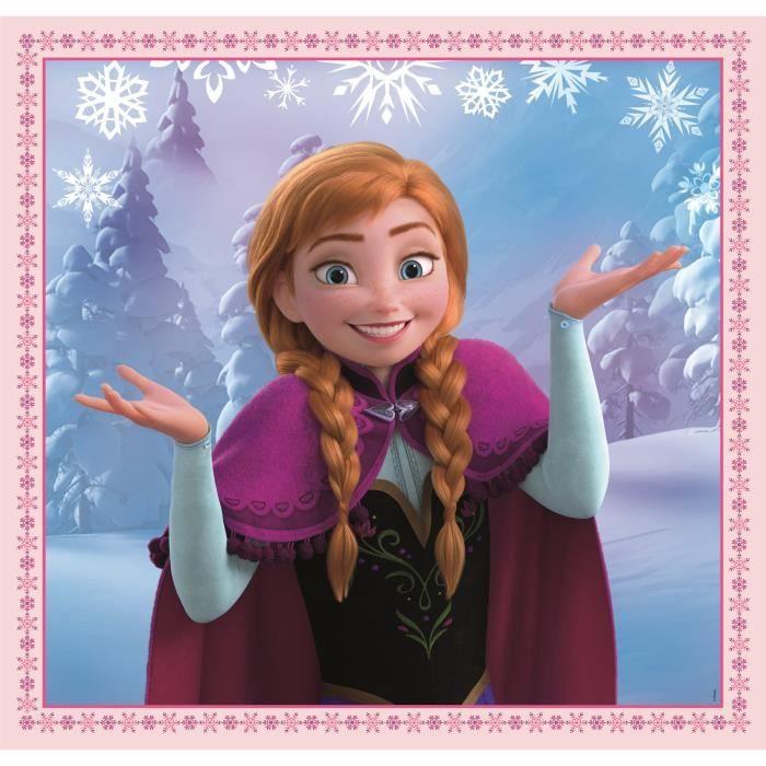 CLEMENTONI - 3x48 pièces - La Reine des Neiges