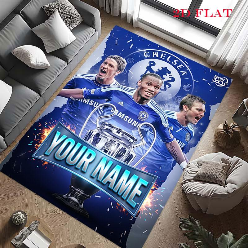 Custom Chelsea Carpet Rug for Living Room Bedroom Home Sofa Decoration,Kids play Nonslip Floor Mat