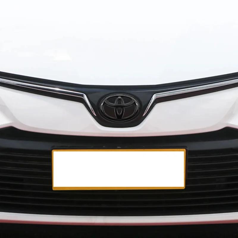 Cybf9 For Toyota Camry Corolla RAV4 Yaris Hilux 3D Car Logo Series Front Head Grill Hood Bonnet Emblem Rear Tail Bumper Trunk Badge