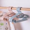 Newborn Clothes Hanger With Plastic Material And Decorative Bow For Baby Room