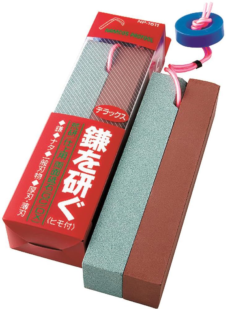 Naniwa Polishing Industry Sickle Whetstone NAMCO'S GC/DX Double-Sided NP-1611