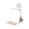 Napure Mirror - Folding Mirror with 5x Magnification That Reflects True Skin Tone, Large Size, Pink. Makeup Mirror, Magnifying Mirror. Mother's Day Gi