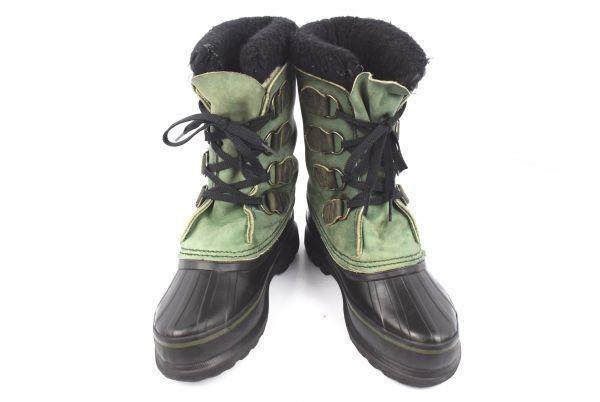 

Made in Canada Vintage SOREL Leather Snow Boots 5 / 22.0-23.0