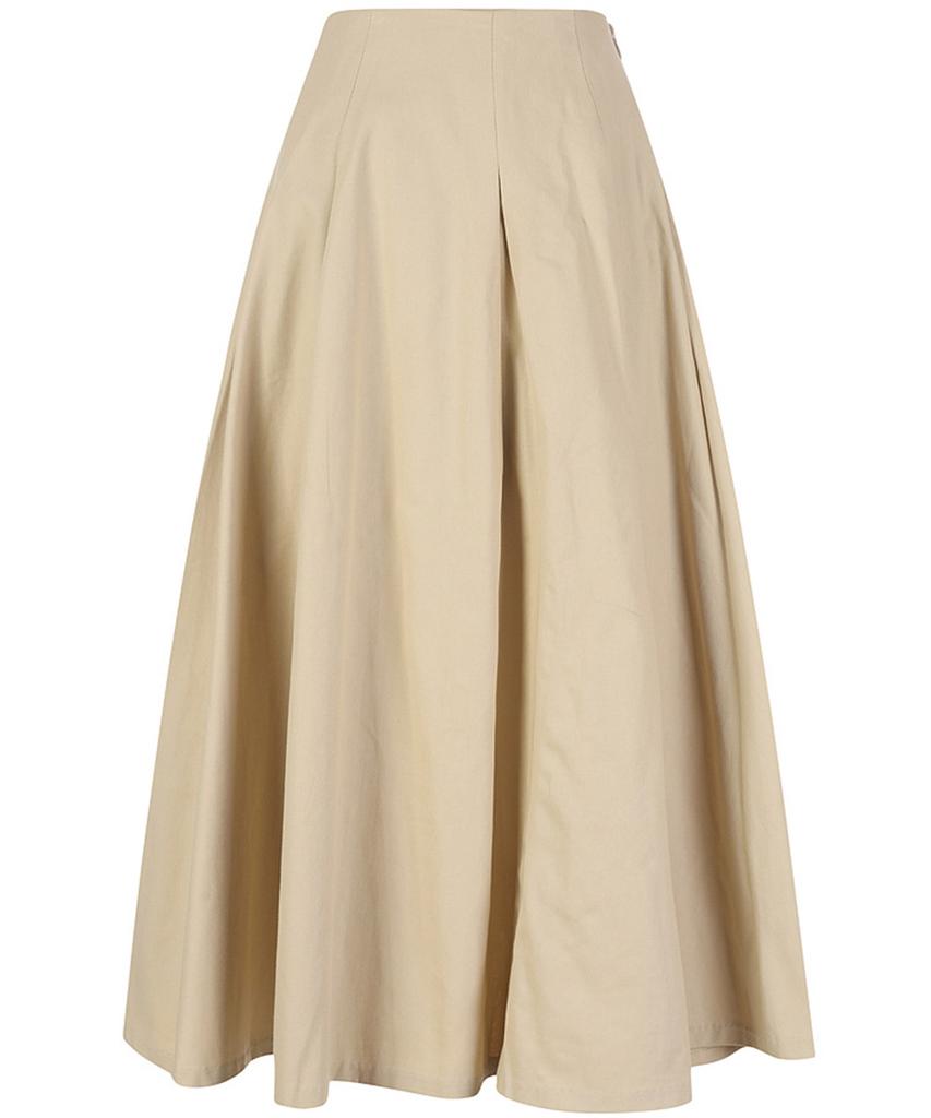 VANAKE Pleated Back Elastic Skirt_Vb44Skq304Z